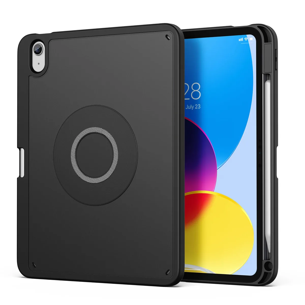  Supveco Magnetic Case for iPad A16 11th/10th Gen 11/10.9" 2025/2022 Black — product photo