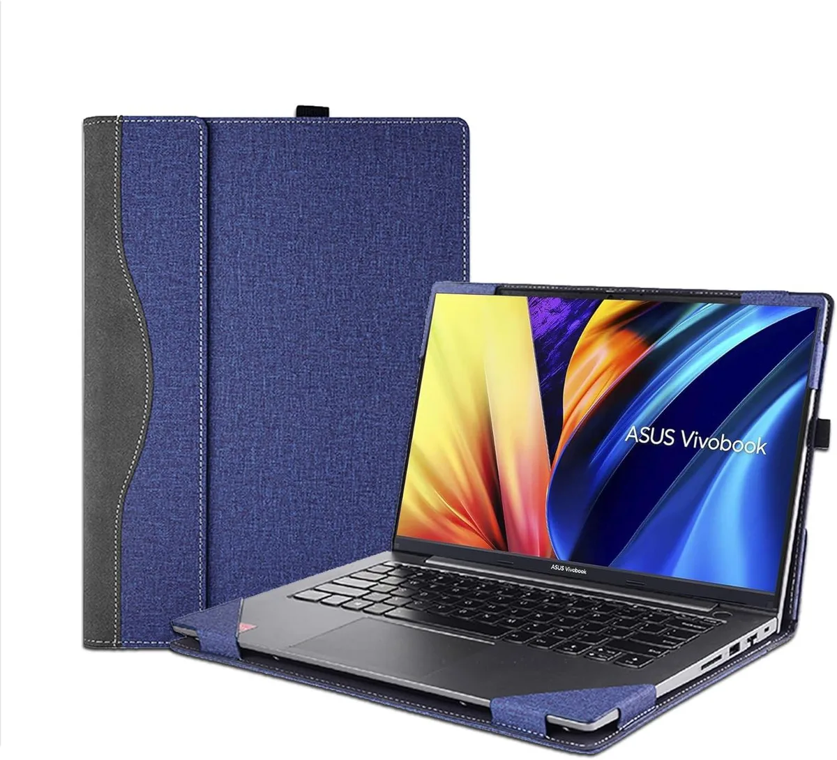 BONAEVER BONAEVER 16 inch Hard Case Blue VivoBook 16X S3604 K3605 M1603 X1603 OLED F1603 X1605 M1605 S 16X S5602 M5602 — product photo