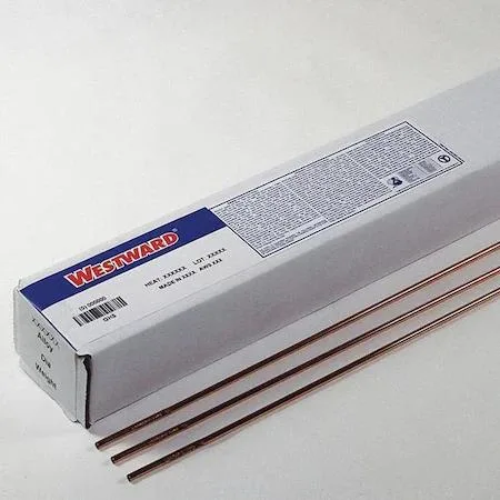 Bundle of 1/16 inch diameter carbon steel TIG rods 36 inches long in 10 lb package