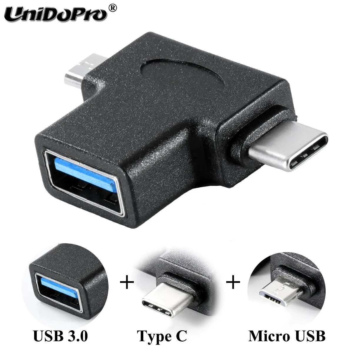 Hetai Tech Hetai Tech 3.0 OTG Cable Adapter Micro USB to USB A — product photo