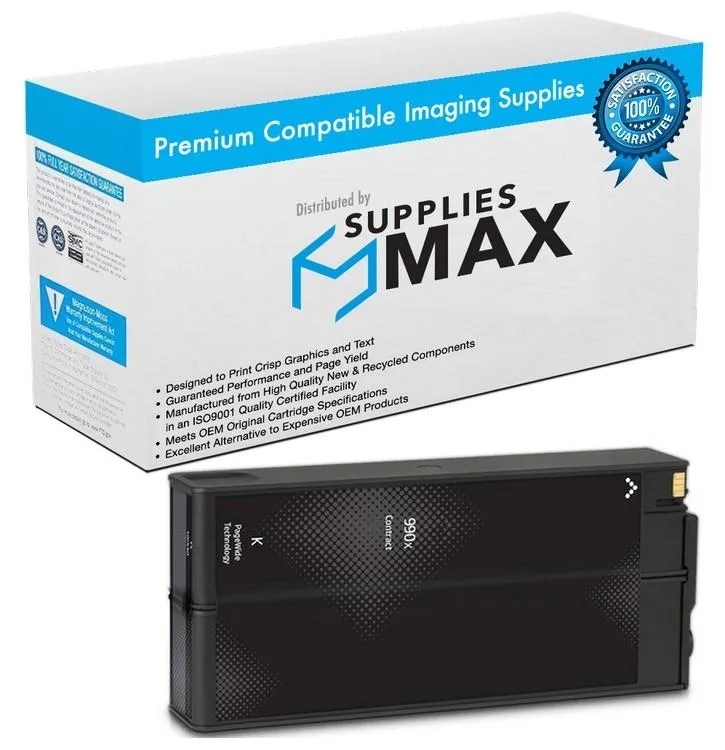 SuppliesMax SuppliesMax M0K01AN Black Inkjet Cartridge 20000 Pages — product photo