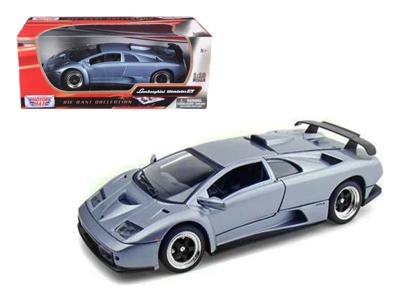 MOTORMAX MOTORMAX Lamborghini Diablo GT Silver 1/18 Diecast Model Car — product photo