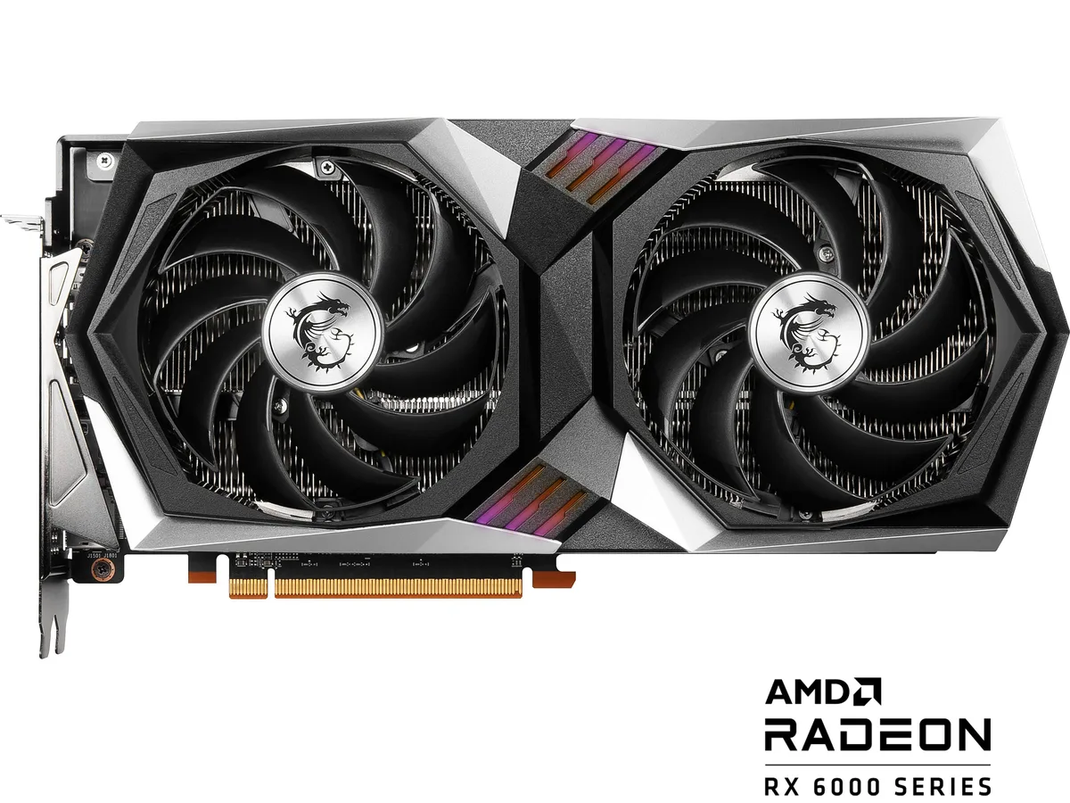 MSI MSI RX6700XT GAMING X12G graphics card — product photo