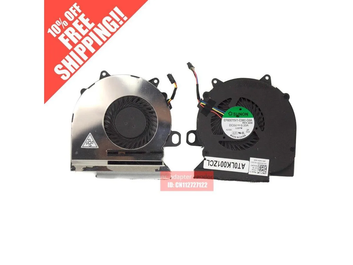 Fans Fans Dell Latitude E6330 laptop fan — product photo