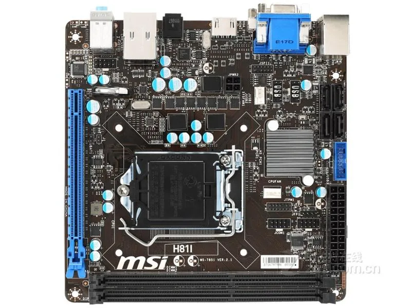 MSI MSI H81I LGA 1150 Intel H81 DDR3 16GB Mini-ITX Motherboard — product photo