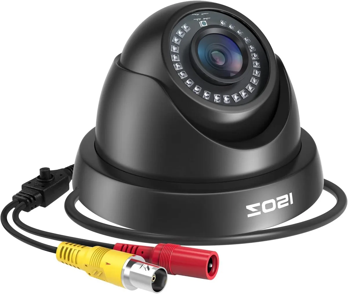 TAURKENAM TAURKENAM 2.0MP 1080p Hybrid 4-in-1 Dome CCTV Camera 24 LEDs 80ft IR 105° Wide Angle — product photo