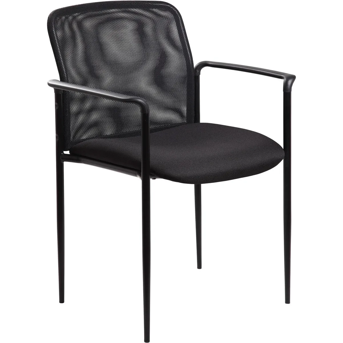 Lorell Lorell 69506 Reception Side Chair 23.75x23.5x33 Black office furniture — product photo