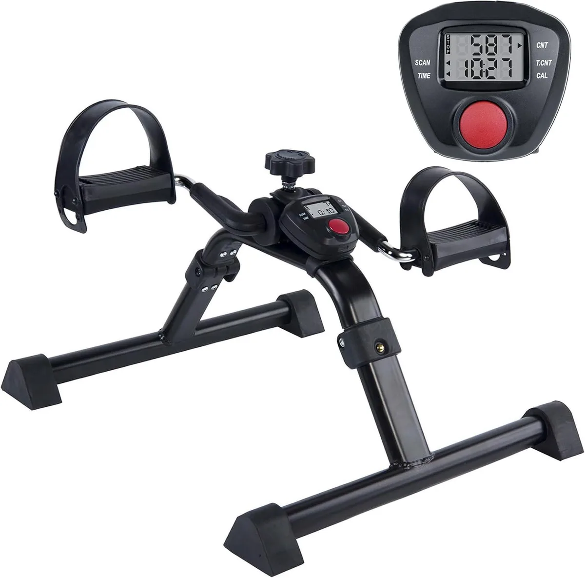 TAURKENAM TAURKENAM Foldable Pedal Exerciser with Electronic Display home gym — product photo