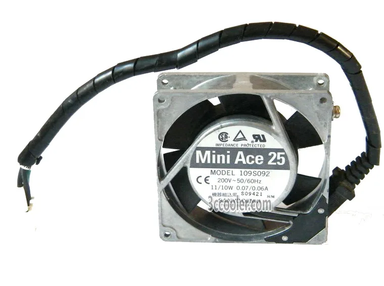 OEM Industries OEM Industries 109S092 9225 200V 50/60Hz 11/10W 0.07/0.06A industrial cooling fan — product photo