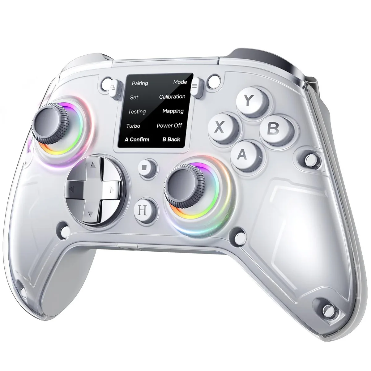BFKK BFKK Wireless Game Controller Interactive Screen 1000Hz Hall Gray — product photo