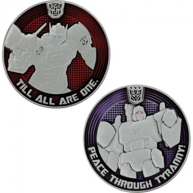 Fanattik Fanattik Transformers Limited Edition Coin G1 Autobots vs Decepticons — product photo