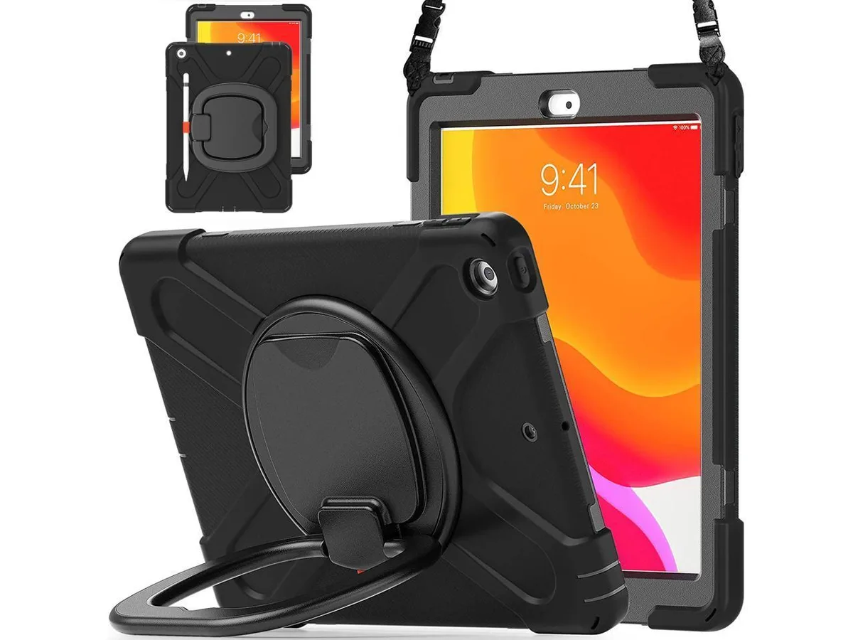BONAEVER BONAEVER A2270/A2428/A2429/A2430 10.2 inch iPad rugged case with rotating stand — product photo