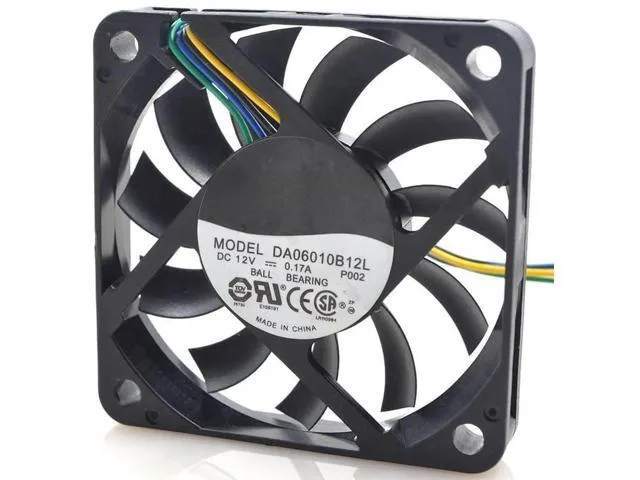 TSUJ TSUJ Kepler-C72J-OYS-0373 2 in 1 accessory for 6010 6cm DA06010B12L 12v 0.17a4 PWM Ultra-Thin Cooling Fan — product photo