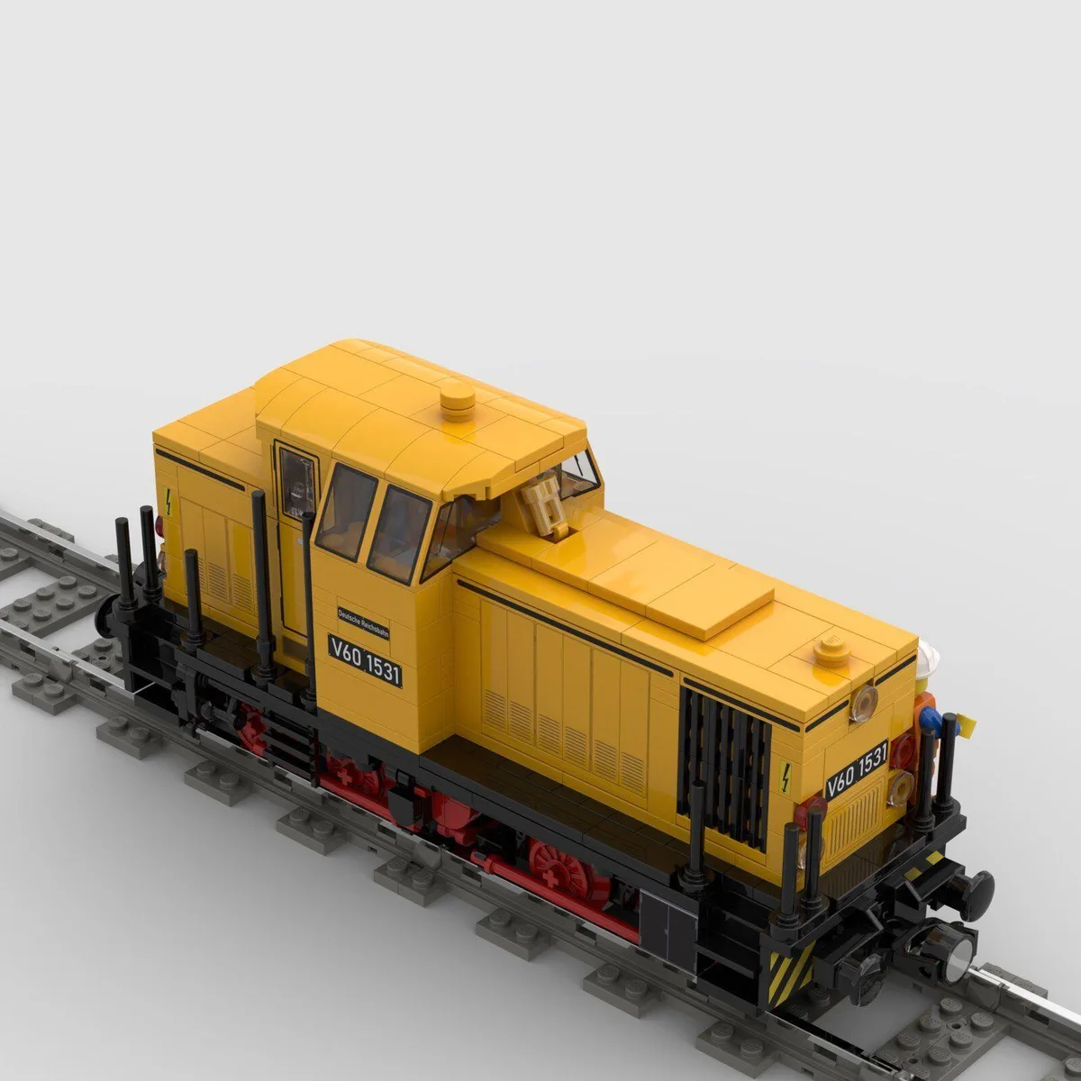 ZITIANYOUBUILD ZITIANYOUBUILD MOC-87360 V60 Shunter 729 Parts — product photo