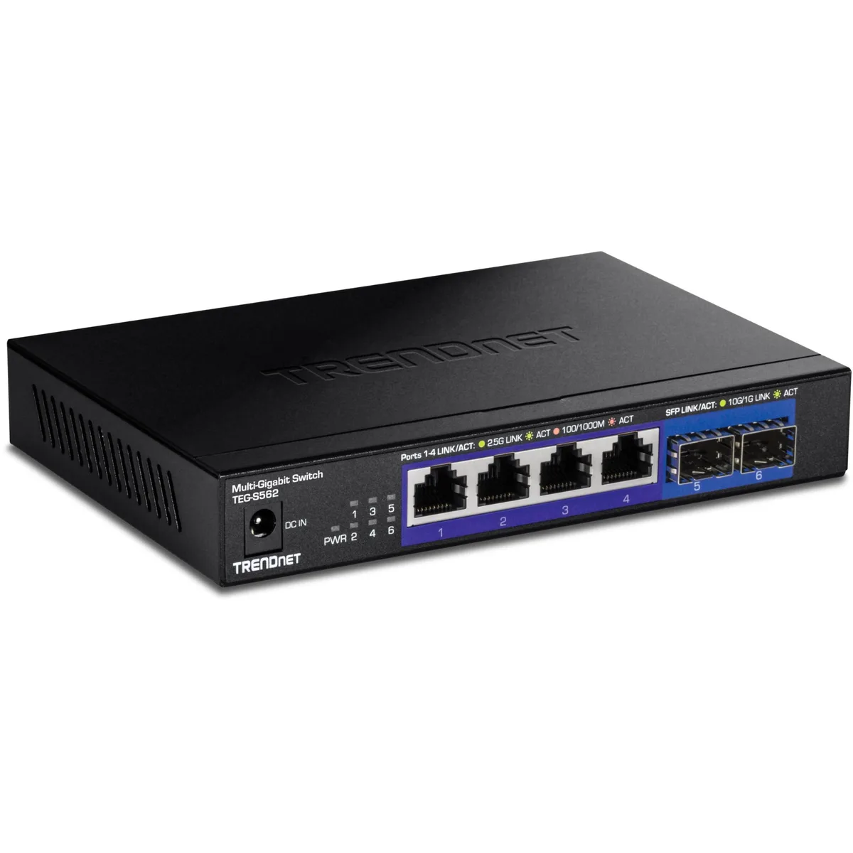 TRENDnet TRENDnet TEG-S562 6-Port Multi-Gig Switch 2 in 1 accessory — product photo