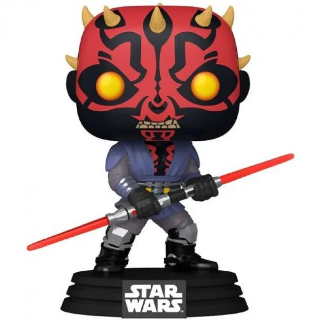 Funko Funko 90357 POP! Star Wars Maul Shadow Lord Vinyl Bobblehead Action Figure — product photo