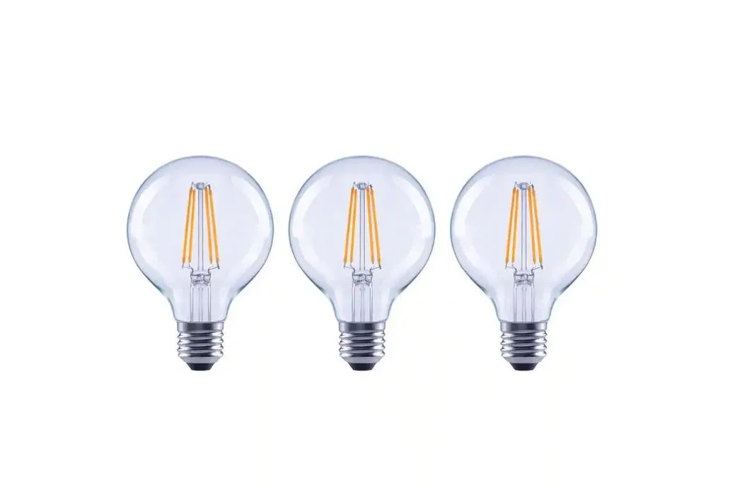 Ecosmart Ecosmart G25 40-Watt Equivalent 3.5W 350lm 3000K Dimmable 3-Pack — product photo