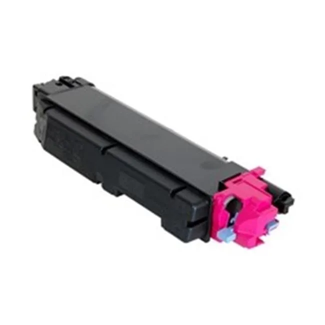 New magenta toner cartridge in rectangular plastic housing
