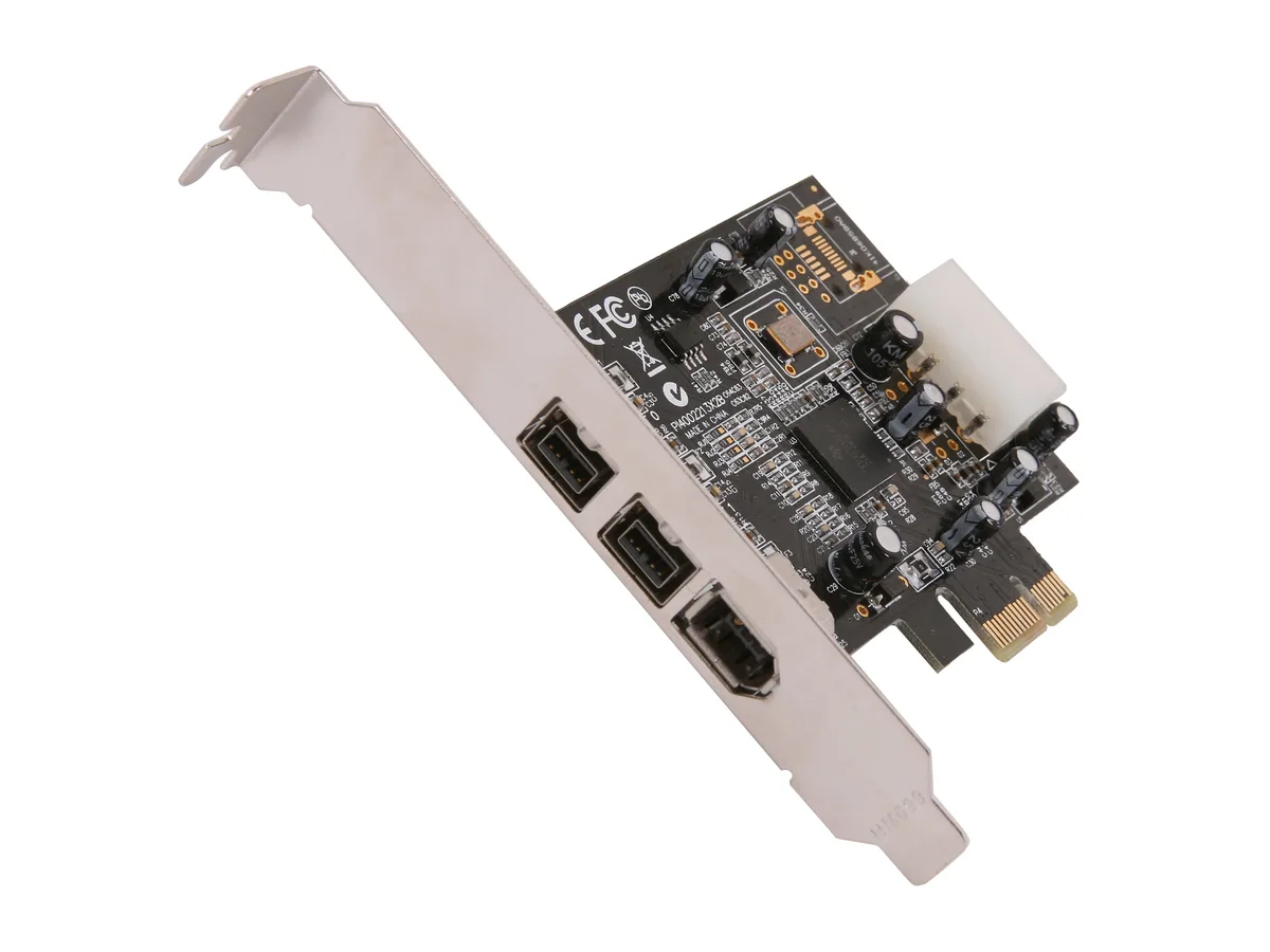 Syba Syba SY-PEX30016 3-port FireWire expansion card — product photo