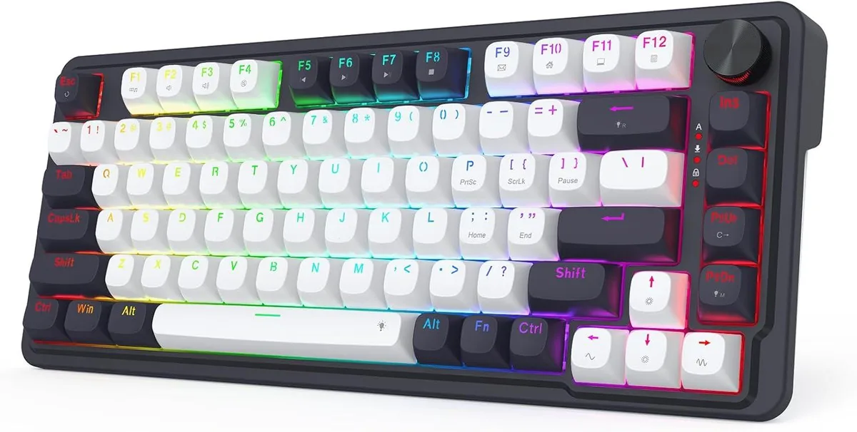 Redragon Redragon K673 HE Rapid Trigger 81 Keys 8K Wired Gaming Keyboard — product photo