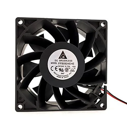NDLIULEI NDLIULEI FFB0924EHE case fan 92×92×38mm 24V 0.75A 18W 4800RPM 55dB 110CFM — product photo