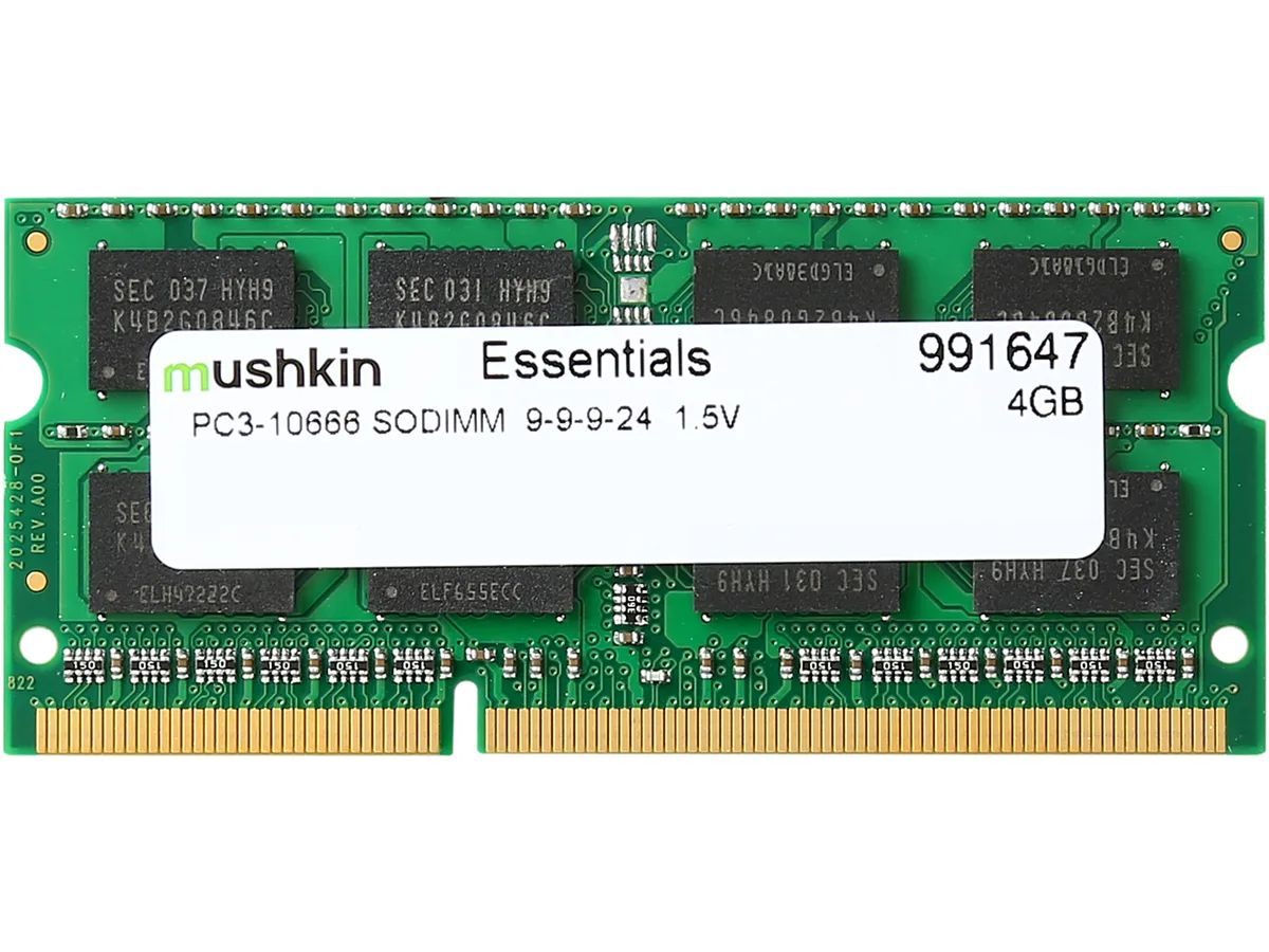 Mushkin Enhanced Mushkin Enhanced 991647 4GB DDR3 1333 CL9 1.50V laptop RAM — product photo