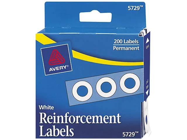 Avery Avery 5729 Hole Reinforcements White 200 Pack accessory — product photo