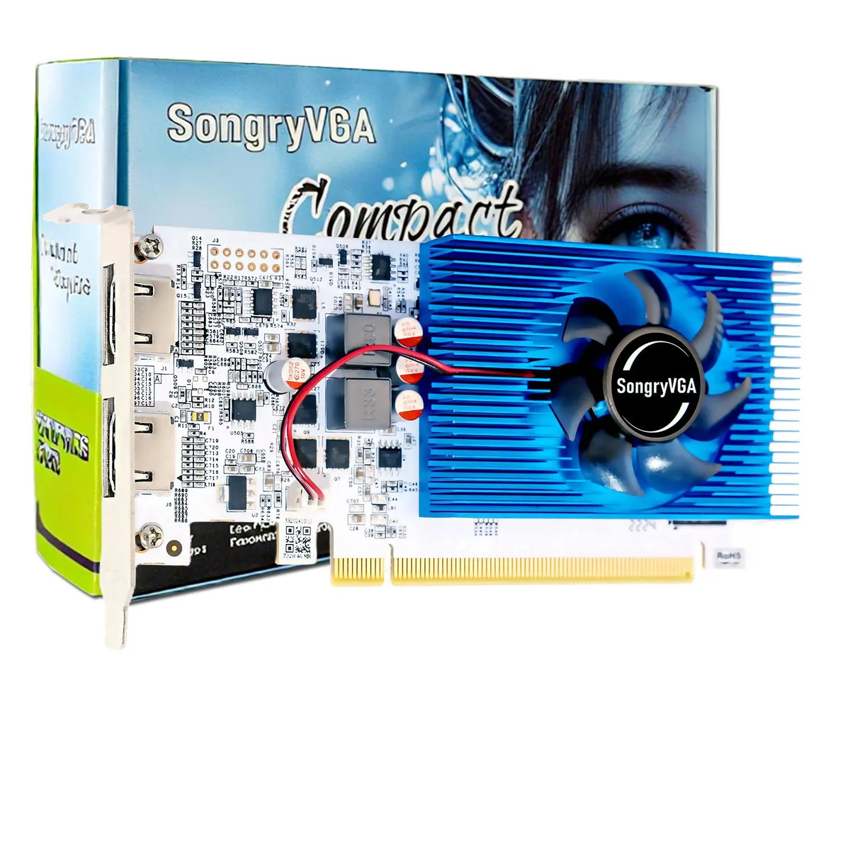 SongryVGA SongryVGA GT 730 Low Profile 4GB GDDR3 128-bit 2x HDMI graphics card — product photo