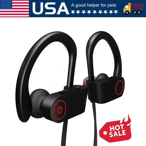  D-20 Bluetooth 5.0 earbuds IPX4 waterproof 8h playtime — product photo