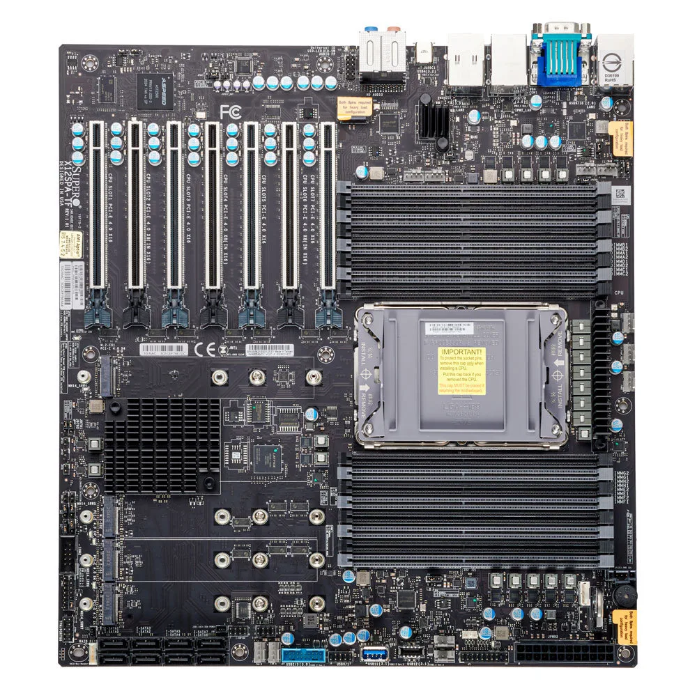 Supermicro Supermicro MBD-X12SPA-TF-B server motherboard LGA 4189 Intel C621A 16 DDR4 3200 — product photo
