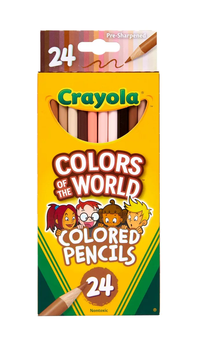  Crayola Colors of the World Colored Pencils 24 ct — product photo