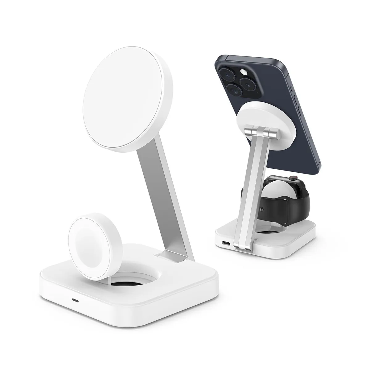Apple M25 15W Foldable MagSafe Wireless Charger Stand Black — product photo