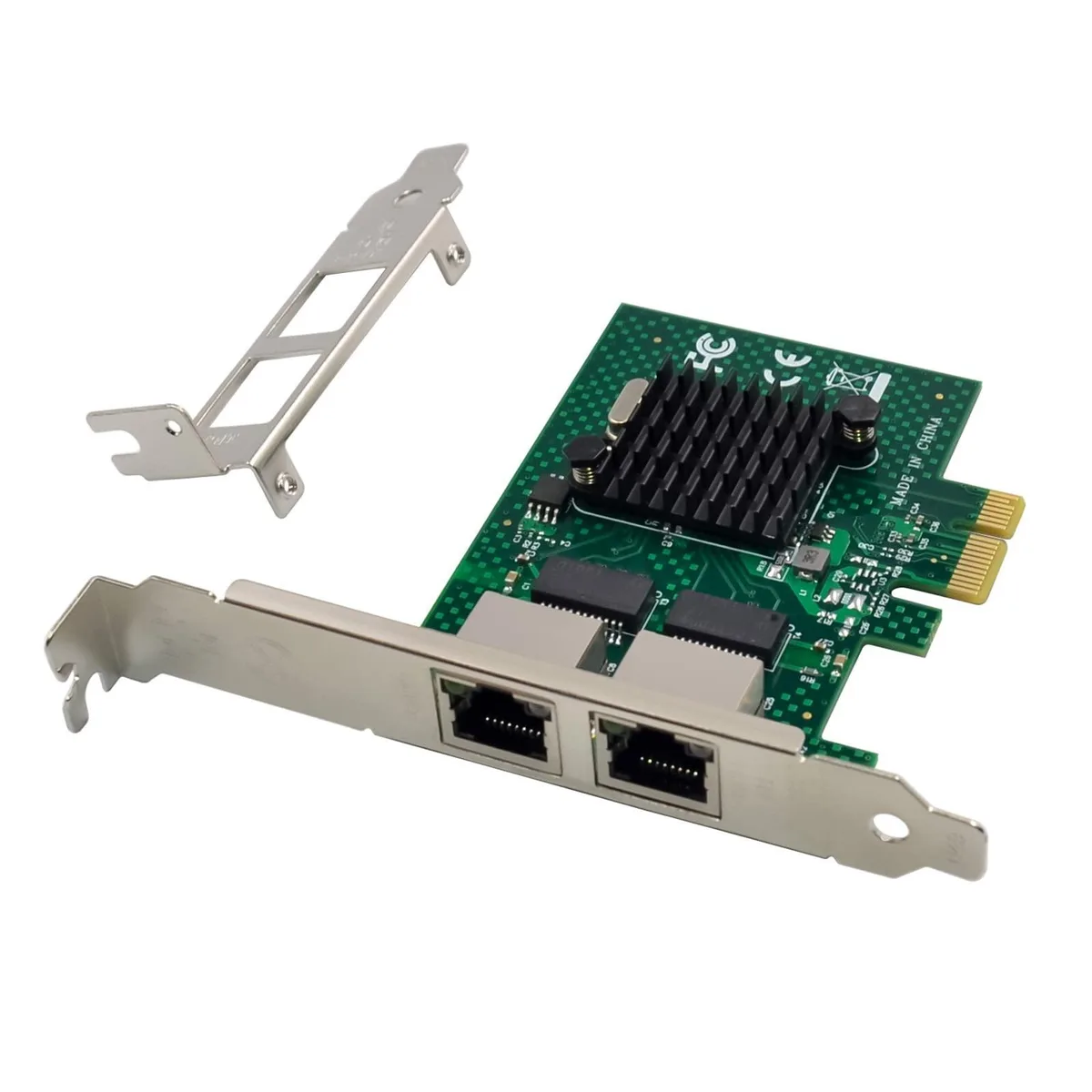  HP Dual-Port Gigabit Ethernet Network Card BCM5720-2P — product photo