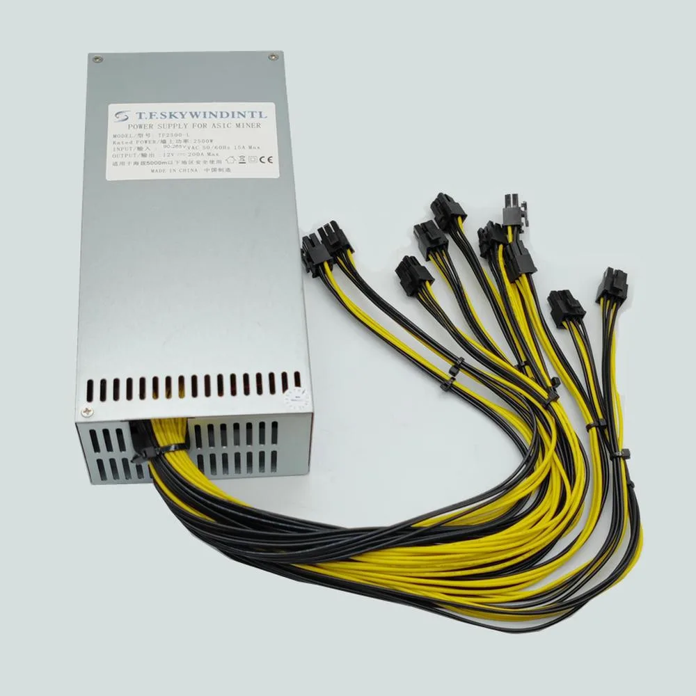 OIAGLH OIAGLH Miner PSU 2U 2400W 2500W 12V server power supply — product photo