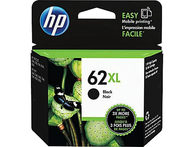 HP HP 62XL High Yield Black Original Ink Cartridge C2P05AN 600 pages — product photo