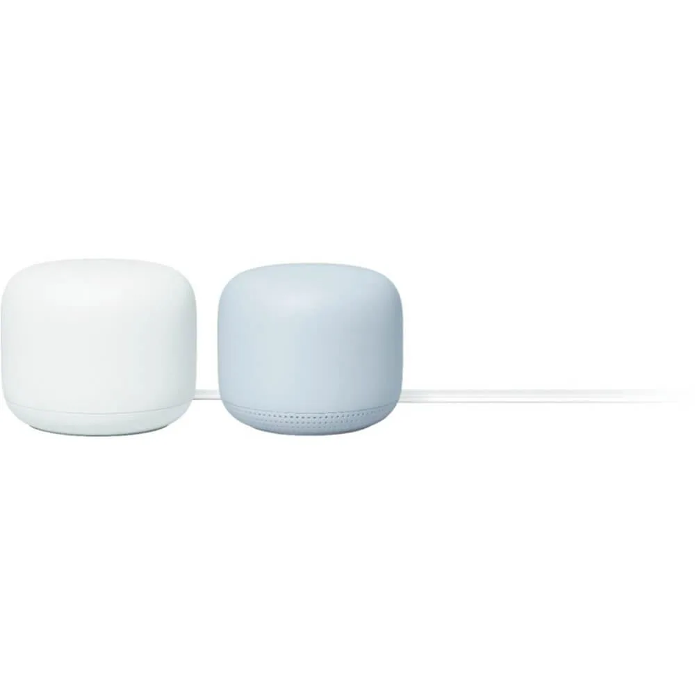 Google Google Nest GA01426-US Mesh Wi-Fi System 2-Pack 3800 sq ft Wi-Fi 5 — product photo
