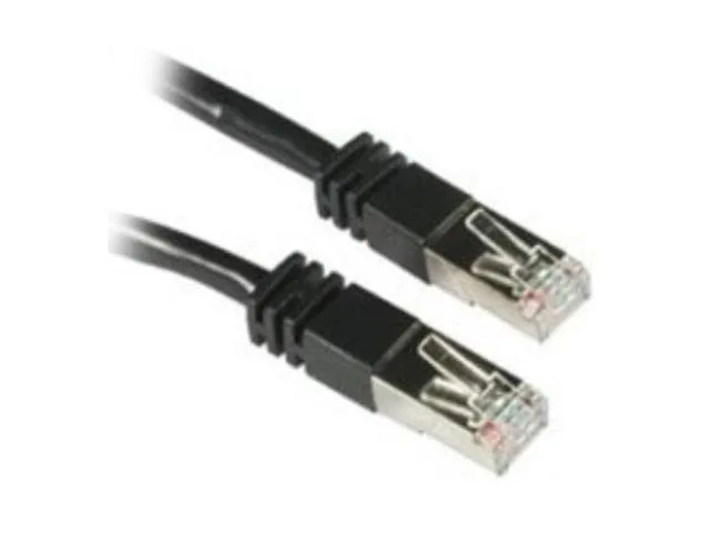 Cables To Go Cables To Go 28693 Cat5e shielded network ethernet cable 10 ft black — product photo