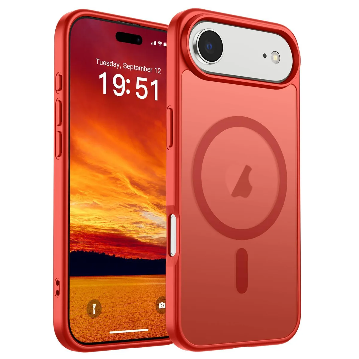 KEHIPI KEHIPI Magnetic Case for iPhone Air 17 Air 2025 Red — product photo