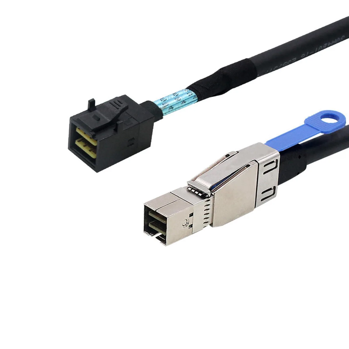 Vszerda Mini SAS cable, SFF-8644 to SFF-8643 male connectors, 3.3ft length