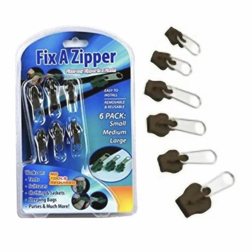 As Seen On TV As Seen On TV Fix A Zipper 6 Zippers Brown — product photo
