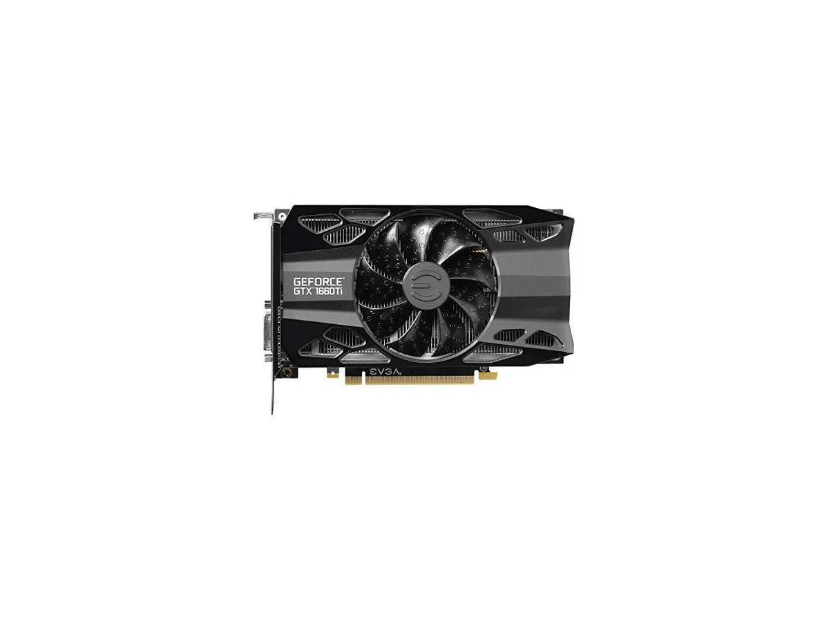 EVGA EVGA GeForce GTX 1660 Ti XC 6GB GDDR6 graphics card — product photo