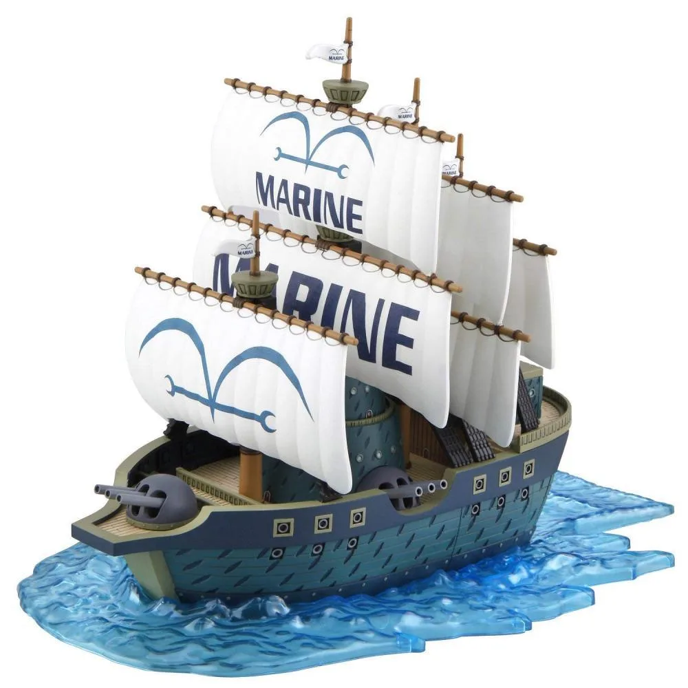 Bandai Bandai One Piece Grand Ship Collection #7 Marine Warship collectible — product photo
