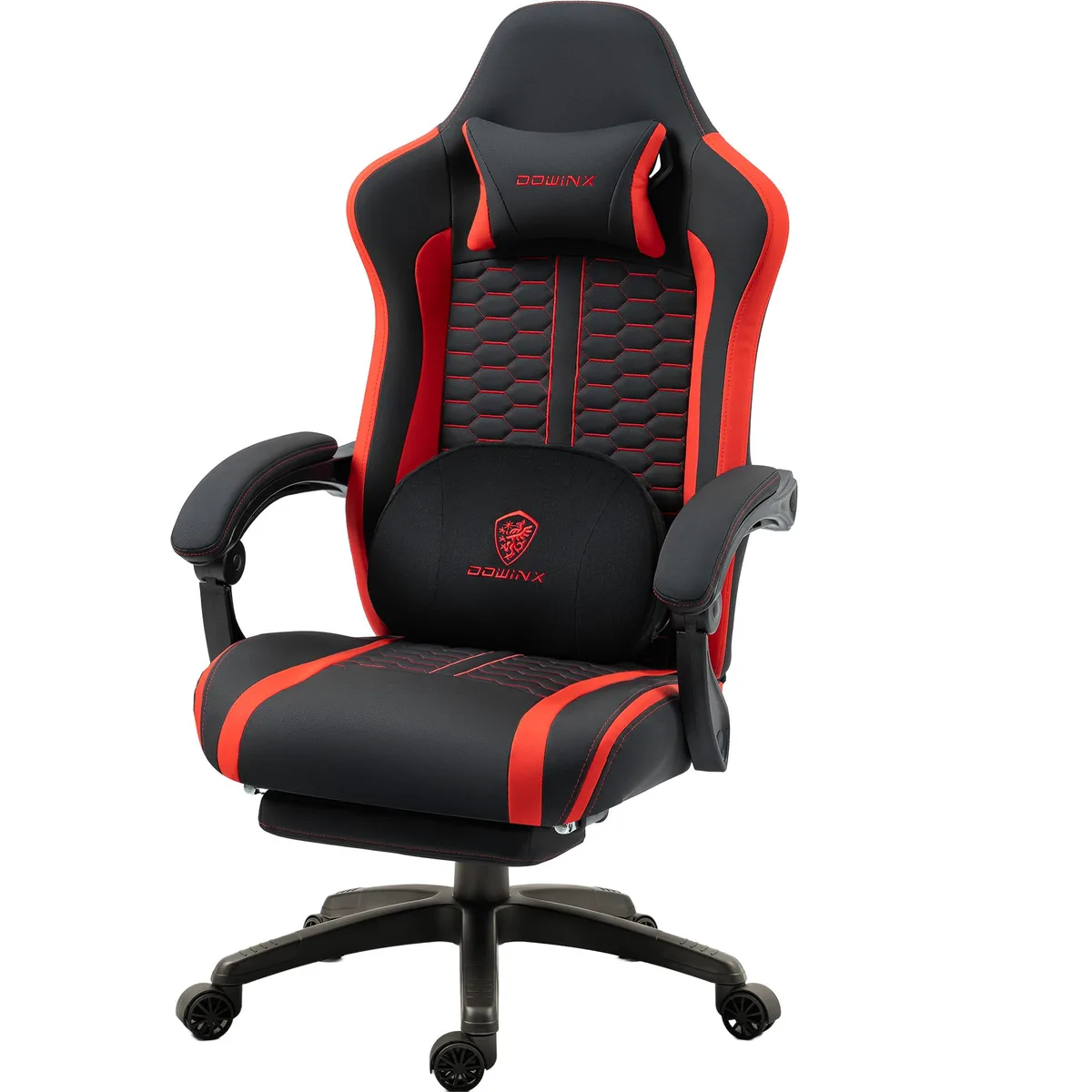 Dowinx Dowinx LS-MB37 Gaming Chair Red White 350lb 18.5kg — product photo