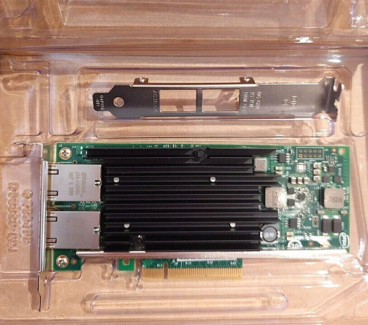 Intel Intel X540T2 dual-port 10Gb RJ-45 network adapter — product photo