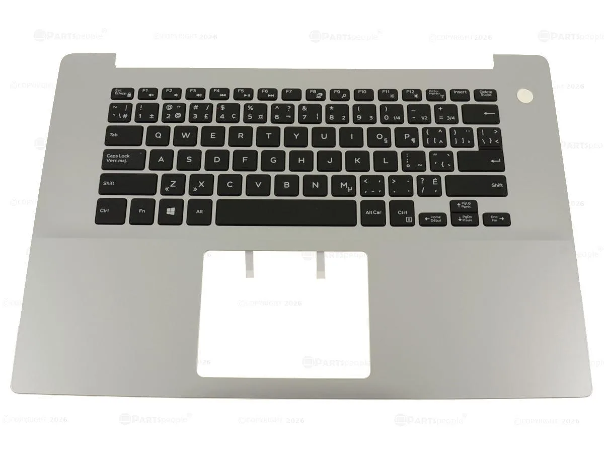 DELL DELL Inspiron 5580 5585 Palmrest French-English Keyboard Assembly JDYVX laptop replacement part — product photo