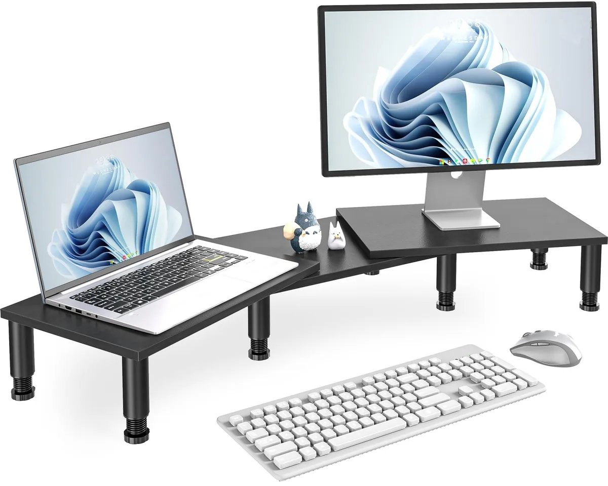 Alphacool Alphacool Dual Monitor Stand Riser 2 in 1 accessory — product photo