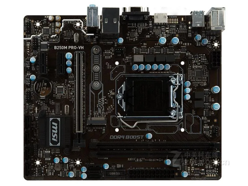 MSI MSI B250M PRO-VH Intel B250 motherboard — product photo