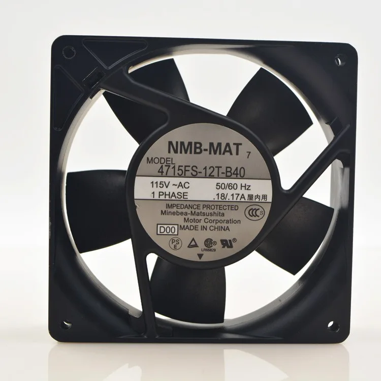 SXDOOL SXDOOL 4715FS-12T-B40 12038 115V 18/17W case fan — product photo