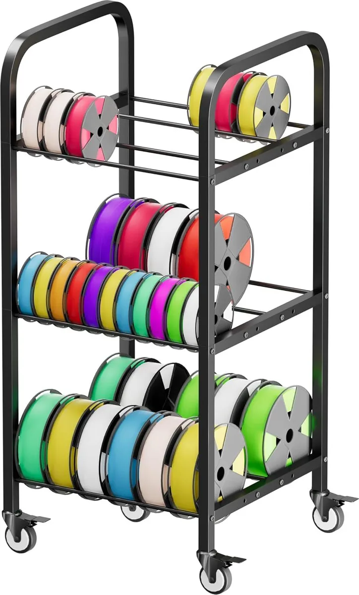 BFKK BFKK 3-Tier Filament Storage Rack 36 Spools 3D Printers Accessory — product photo
