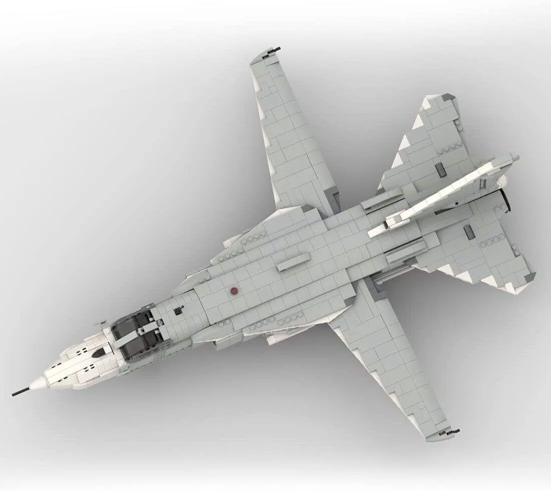 ZITIANYOUBUILD ZITIANYOUBUILD MOC-73456 Supersonic Tactical Bomber 1:34 Scale 1474 Parts — product photo
